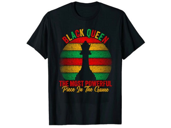 Black Queen Black History Month T-Shirt