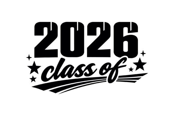 Bold Class of 2026 Stars: Graphics for T-Shirt Designs