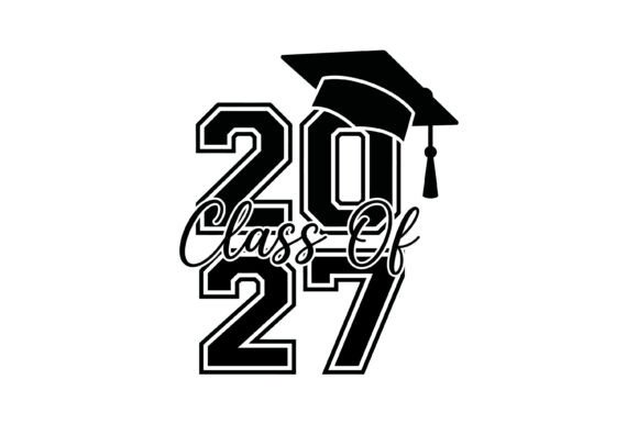 Class of 2027 Graduation Graphics & T-Shirt Designs