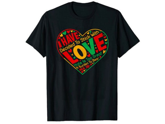 Love Black History Month T-Shirt