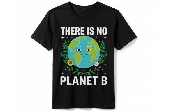 There Is No Planet B Earth T-shirt Graphics